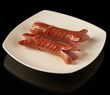 Сосиски говяжьи жареные 140 гр/2 шт