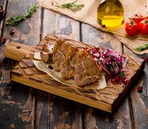 Шашлык из бараньих семечек
