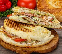 Шаурма в лепёшке