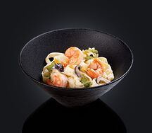 Тальятелле с креветками