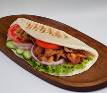Донер Бакинский с курицей в лаваше