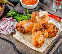 Шашлык из куриной голени