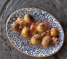 Картофель с курдюком