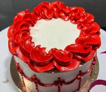 Бенто Красные узоры