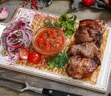 Шашлык из бараньей мякоти