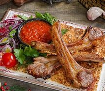Шашлык из бараньей корейки