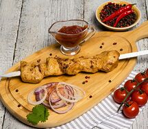 Шашлык из куриного филе