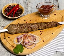 Люля-кебаб из баранины и говядины