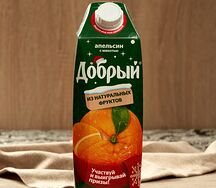 Апельсиновый сок Добрый