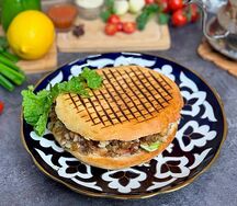 Шаурма куриная в лепешке из тандыра