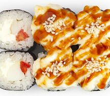 Запечённый с курицей