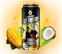 Lit Energy Mango Coconut
