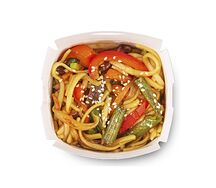 Лапша овощная в соусе терияки