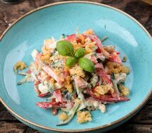 Салат Хрустящий с курицей