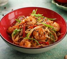 Wok с Креветками