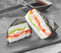 Онигири с креветкой