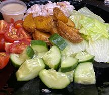 Салат-болл с курицей