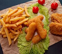 Комбо box с крыльями