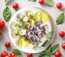 Сельдь с картофелем