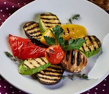 Овощи на углях