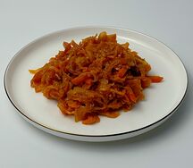 Капуста тушеная