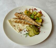 Кебаб из свинины и говядины