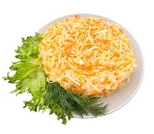 Салат из свежей моркови и капусты 