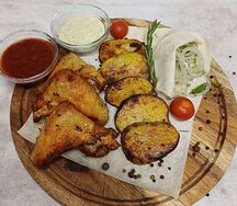 Шашлык из куриных крылышек