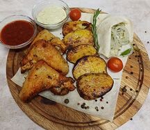 Шашлык из куриных крылышек