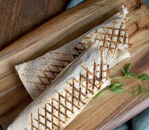 Шаурма со свининой и морковью по-корейски