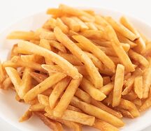 Картофель фри с соусом