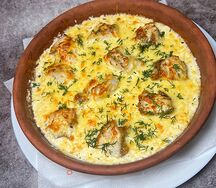 Треска по-русски в кеци