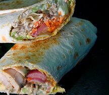 Шаурма с мясом птицы