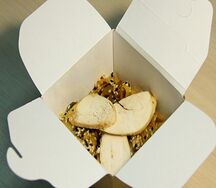 Удон с мясом птицы в соусе терияки
