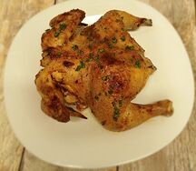 Запеченная курочка гриль