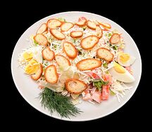Салат Цезарь с курочкой
