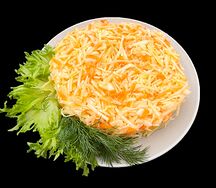 Салат из свежей моркови и капусты 