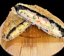 Сэндвич по-японски с крабовым мясом