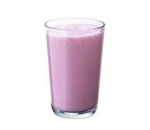 Молочный коктейль Ежевика