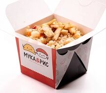 Тяхан с курицей