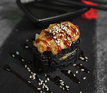 Запеченный гункан с угрем