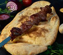 Шашлык из баранины на кости