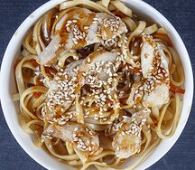 Wok с курицей