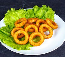 Кольца кальмара и лука