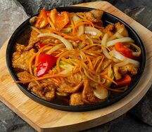 Курица с овощами