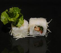 Цезарь ролл с креветкой