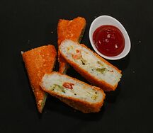 Жареный конвертик с курицей