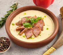 Сациви с телячьими щечками