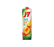 Сок J7 Яблоко-Персик