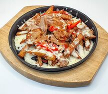 Свинина с картошечкой на сковородочке